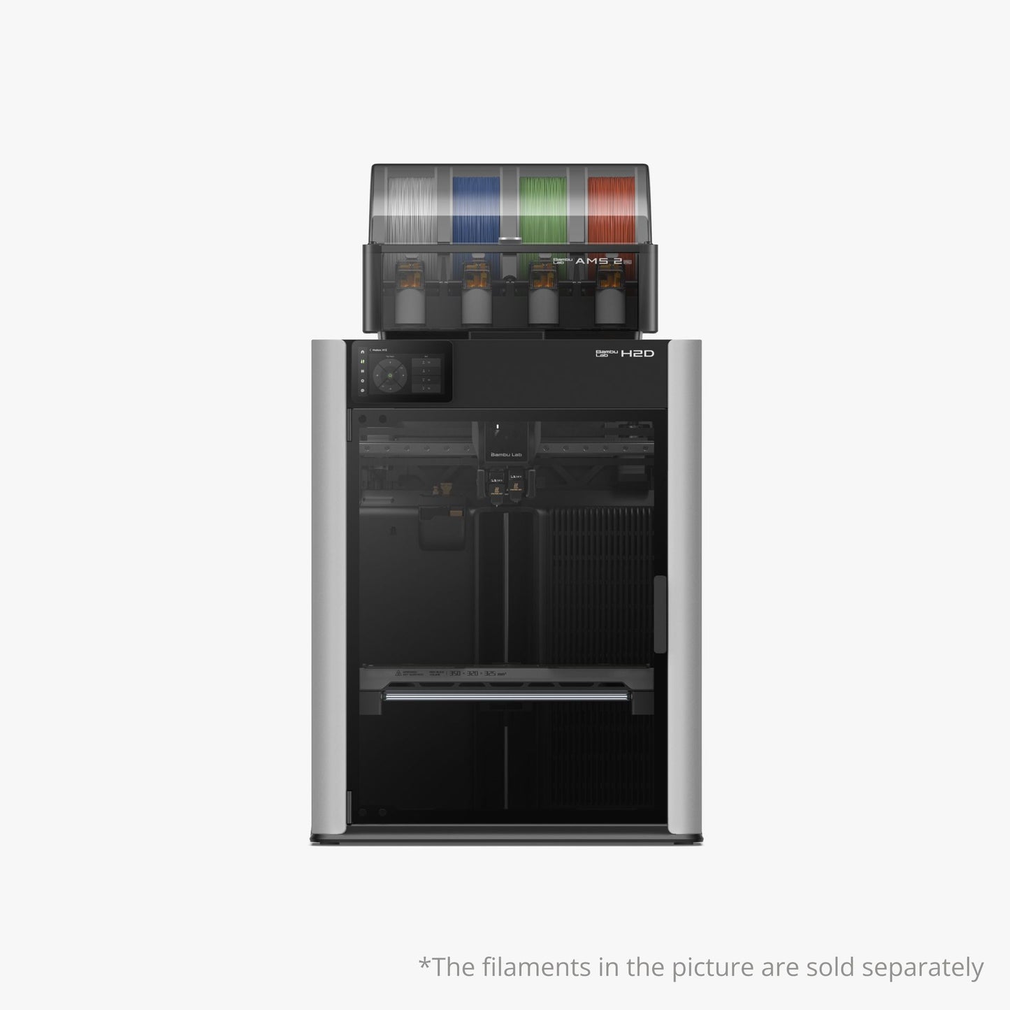 Bambu Lab H2D AMS Combo Front View