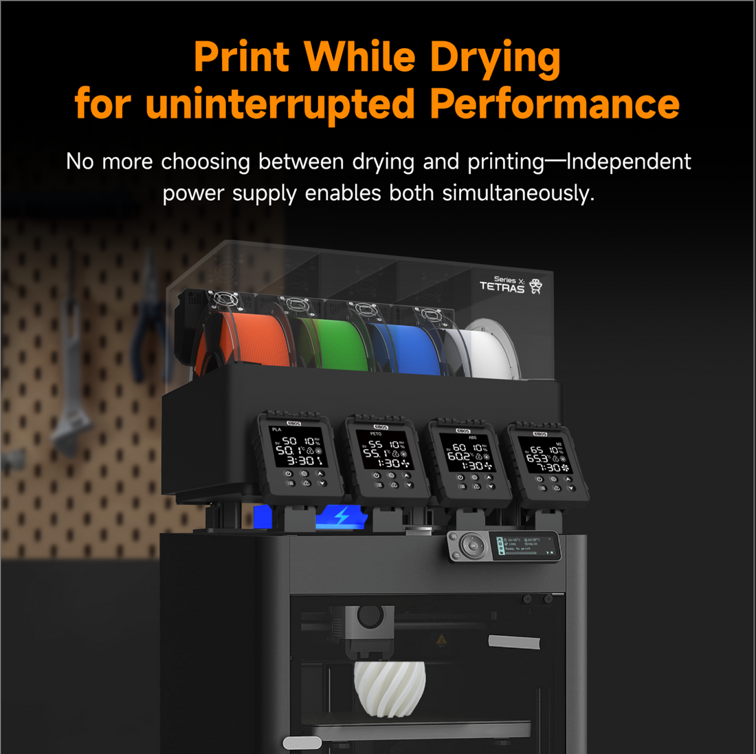 EIBOS Filament Dryer Series X: TETRAS 6