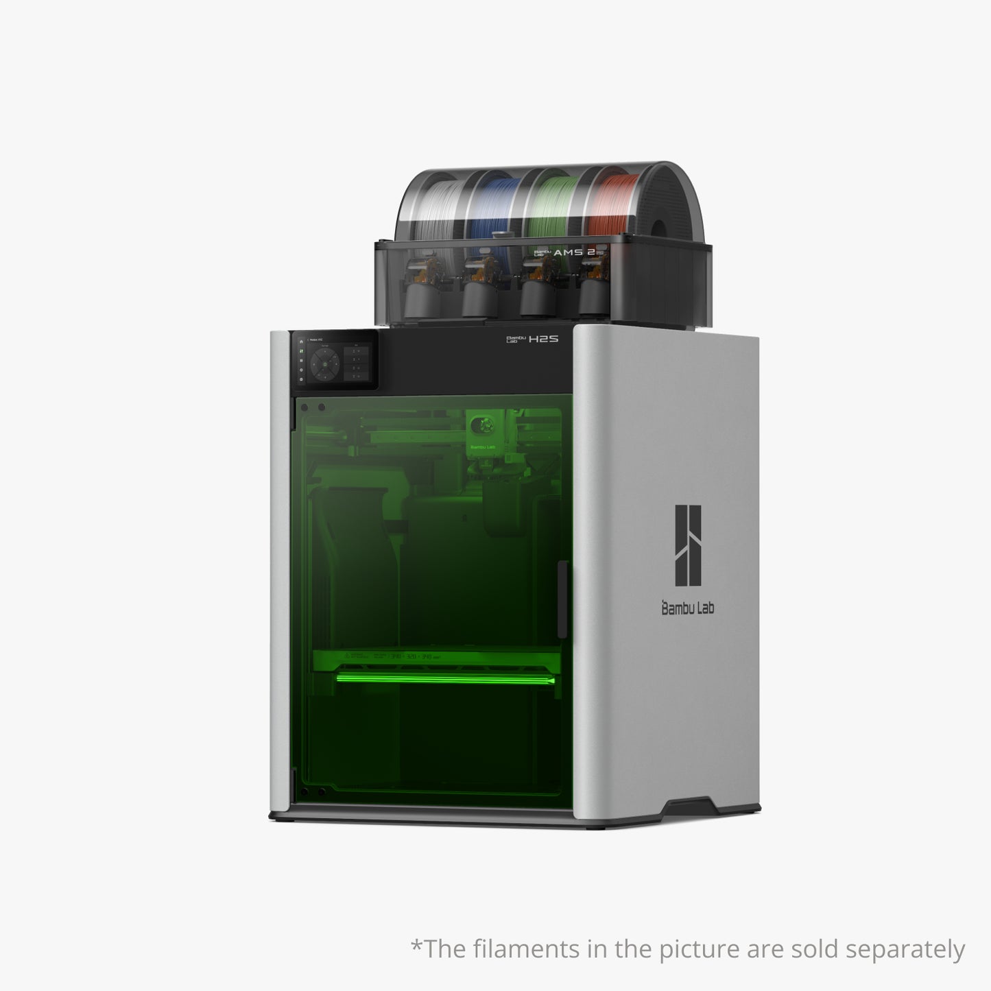 Bambu Lab H2S Modular 3D Printer – AMS Ready, High-Speed & 350°C Nozzle.