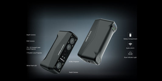 Shining 3D EINSTAR Rocket Portable Wireless 3D Scanner