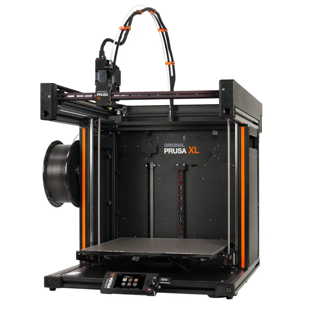Collection of Original Prusa 3D printers, including the Core One L