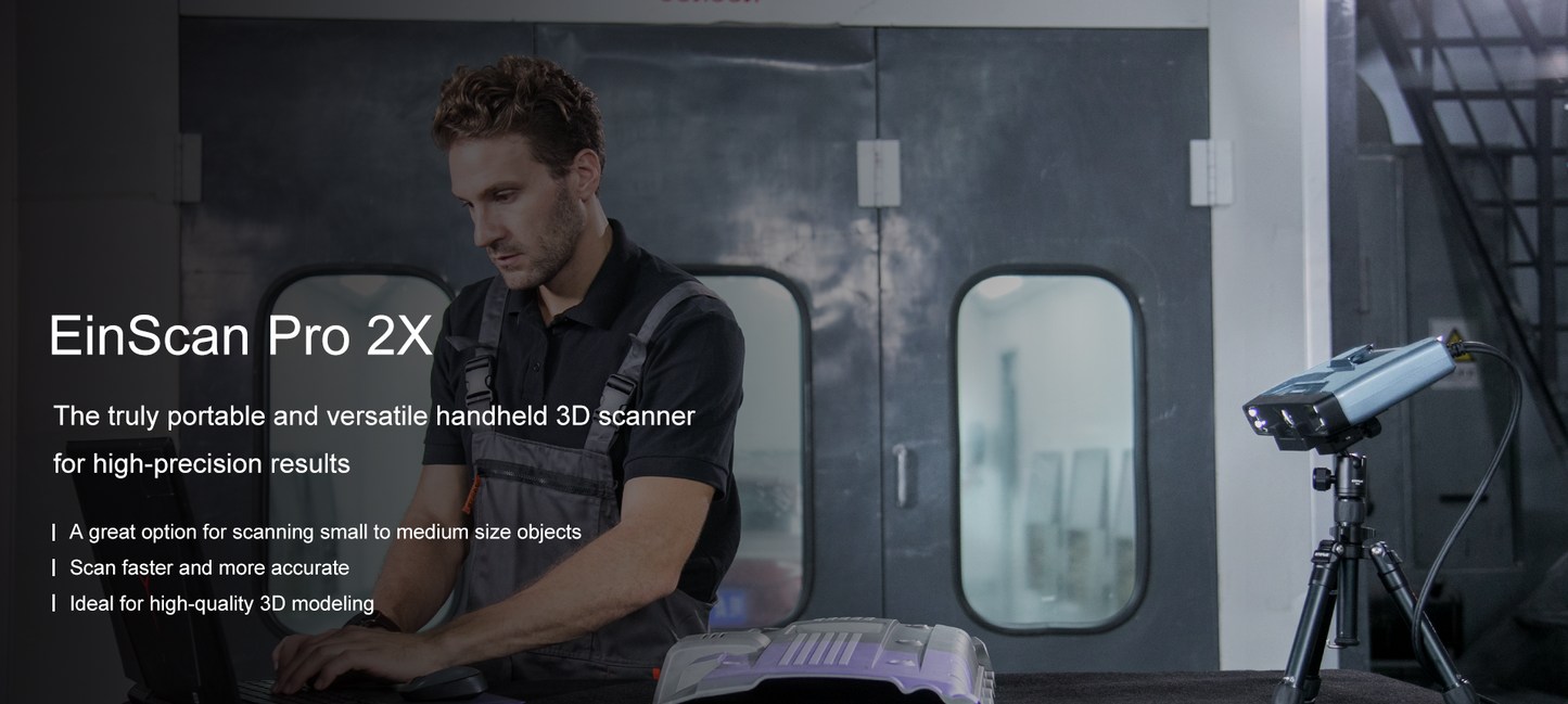 Shining3D EinScan Pro 2X V2 Multifunctional Handheld 3D Scanner