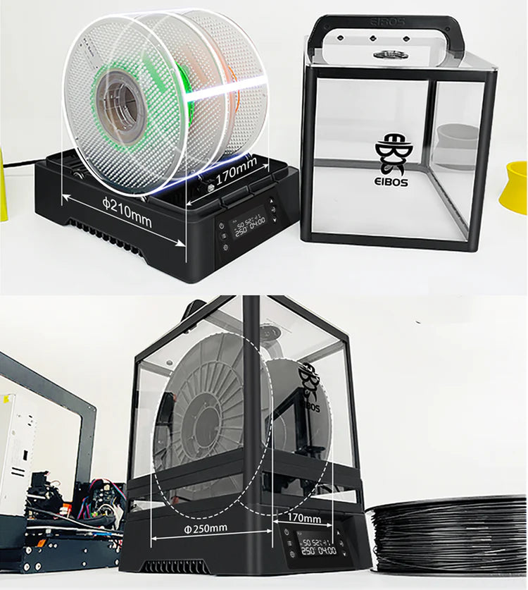 EIBOS 3D Filament Dryer  Polyphemus