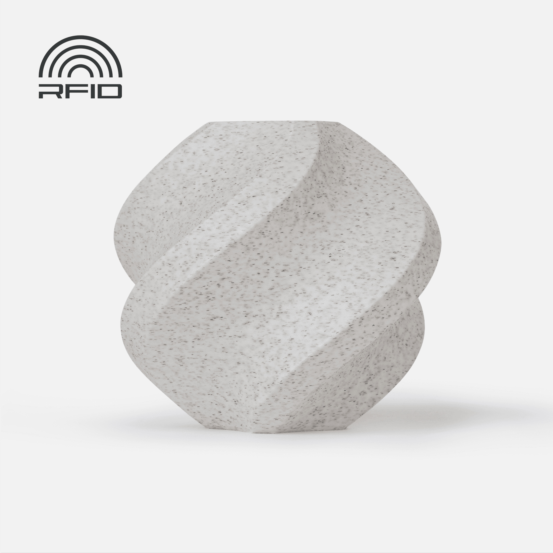 Bambu Lab PLA Marble 1.75mm 1kg - White Marble