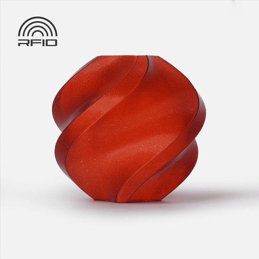 Bambu Lab PLA Sparkle 1.75mm 1kg - Crimson Red Sparkle