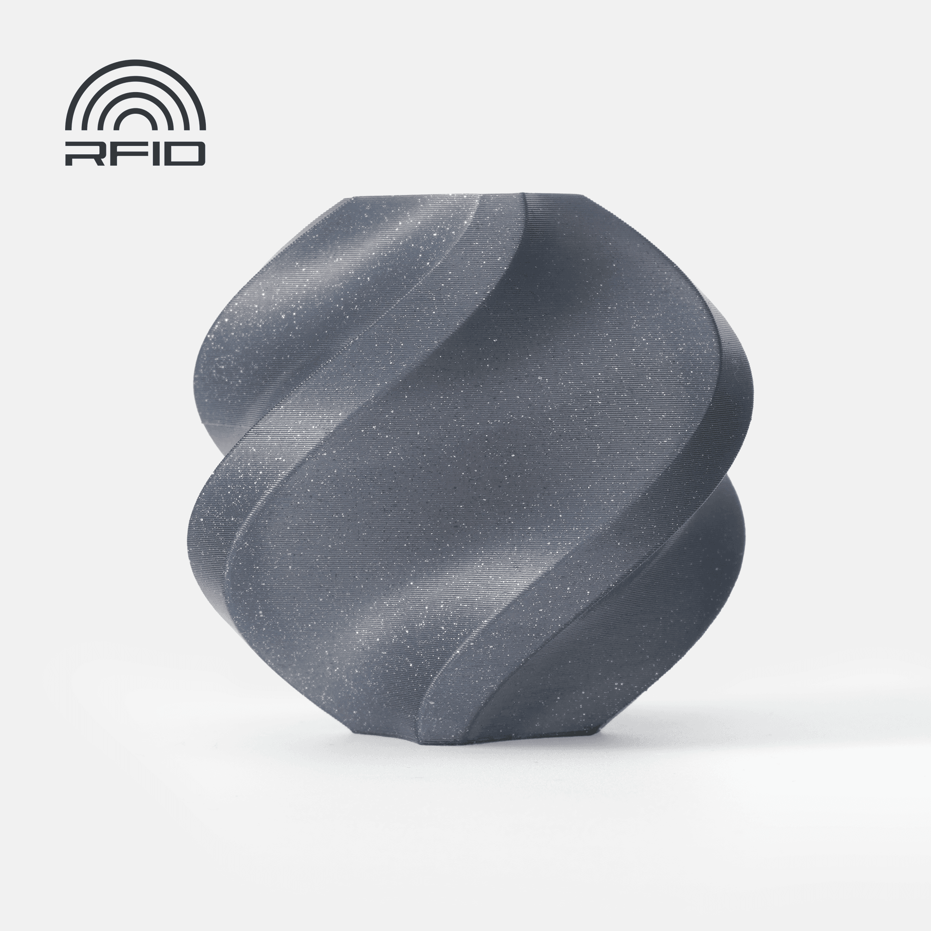 Bambu Lab PLA Sparkle 1.75mm 1kg - Slate Gray Sparkle
