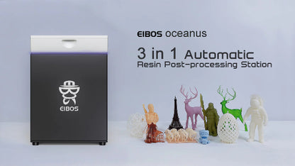 EIBOS Oceanus Resin 3 in 1 Auto Post Processing System - Wash, Dry and Cure