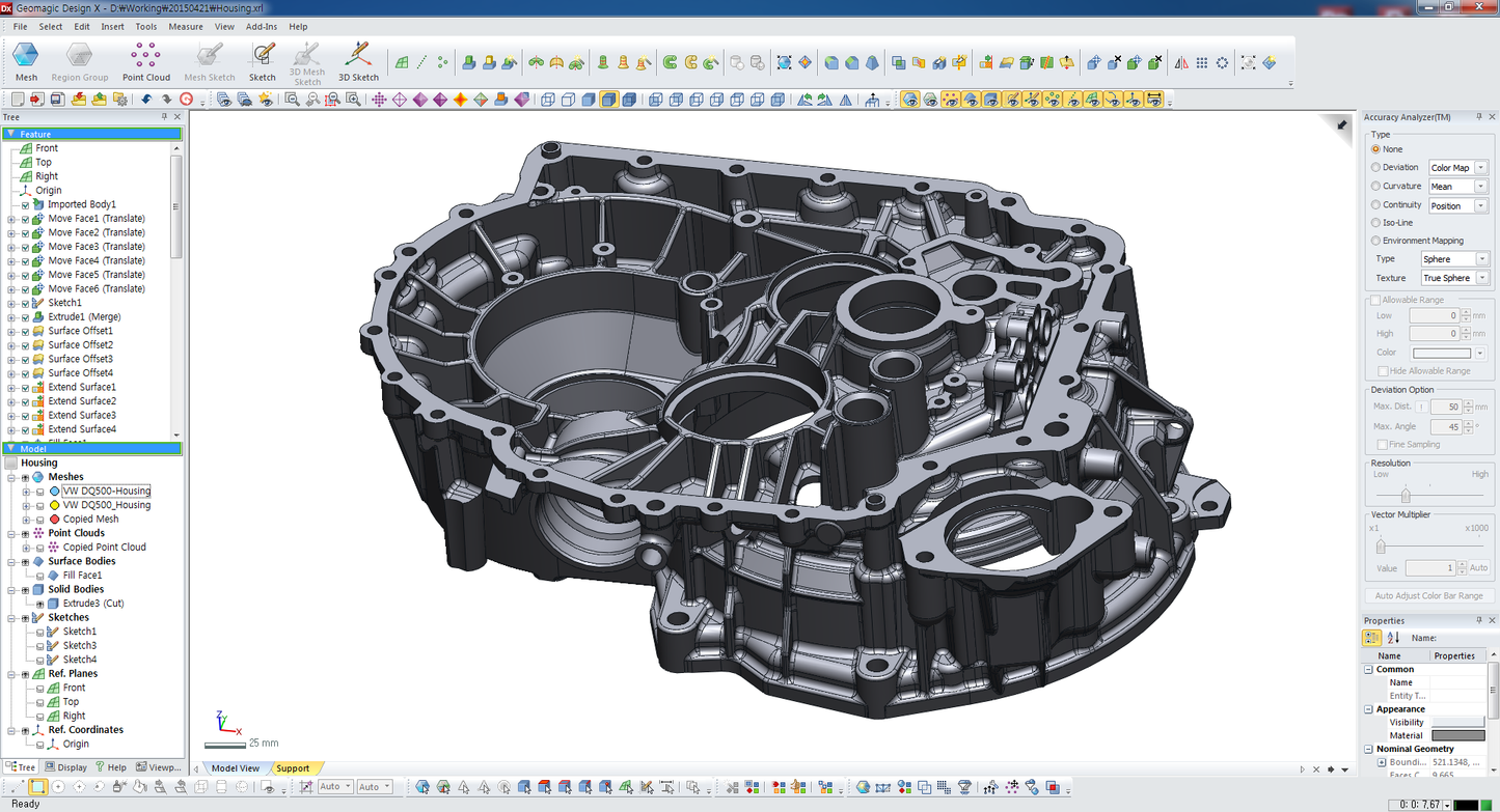 Geomagic Design X 3D CAD/CAM Software