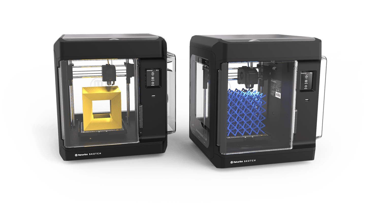 Makerbot 3D Classroom Bundle:  2 x 3D Printers |  4 x PLA | 4 x Build Plates | 2 x Activation Cards