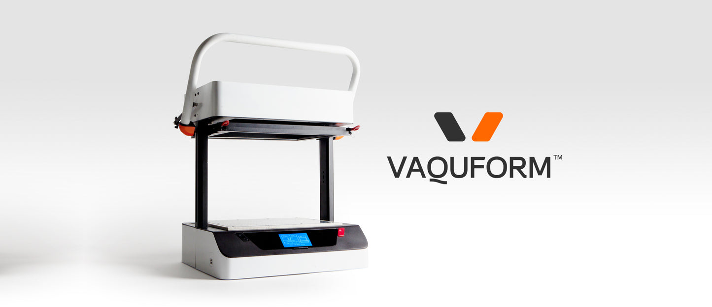 Vaquform - desktop vacuum former with built in vacuum pump