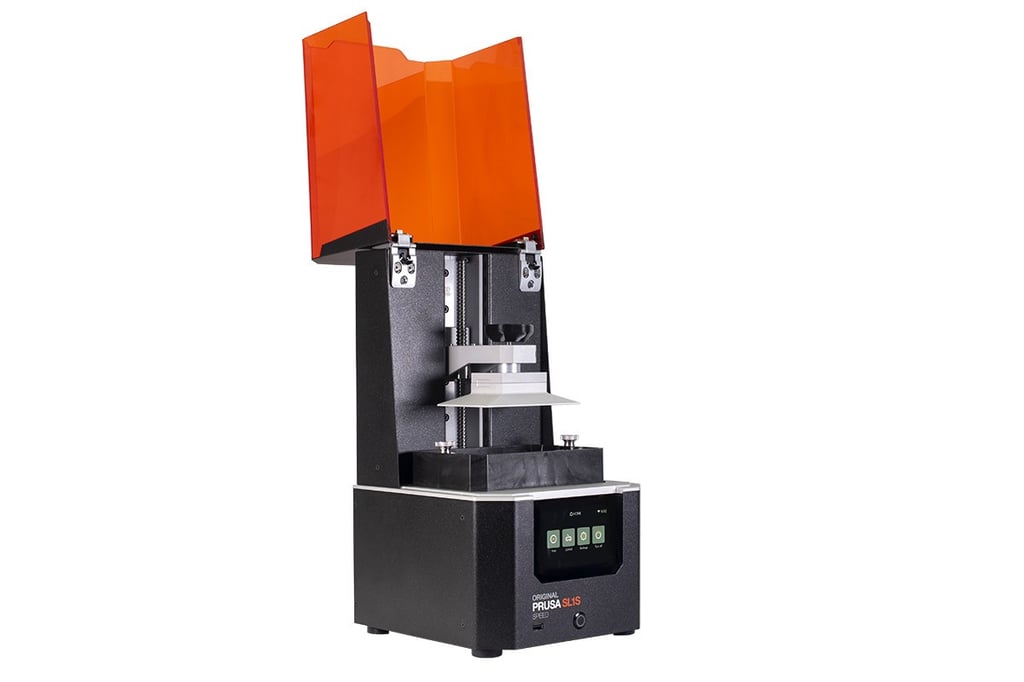 Prusa SL1S SPEED 3D printer Opened