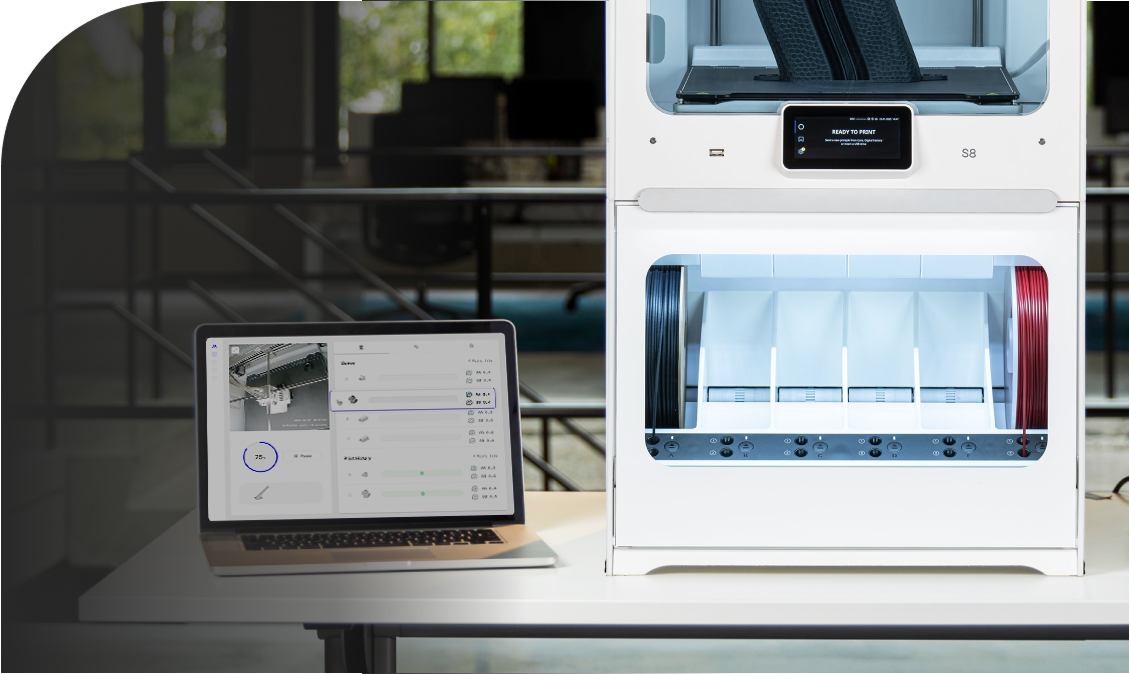 UltiMaker S8 Pro Bundle-Material-station-Hero-module