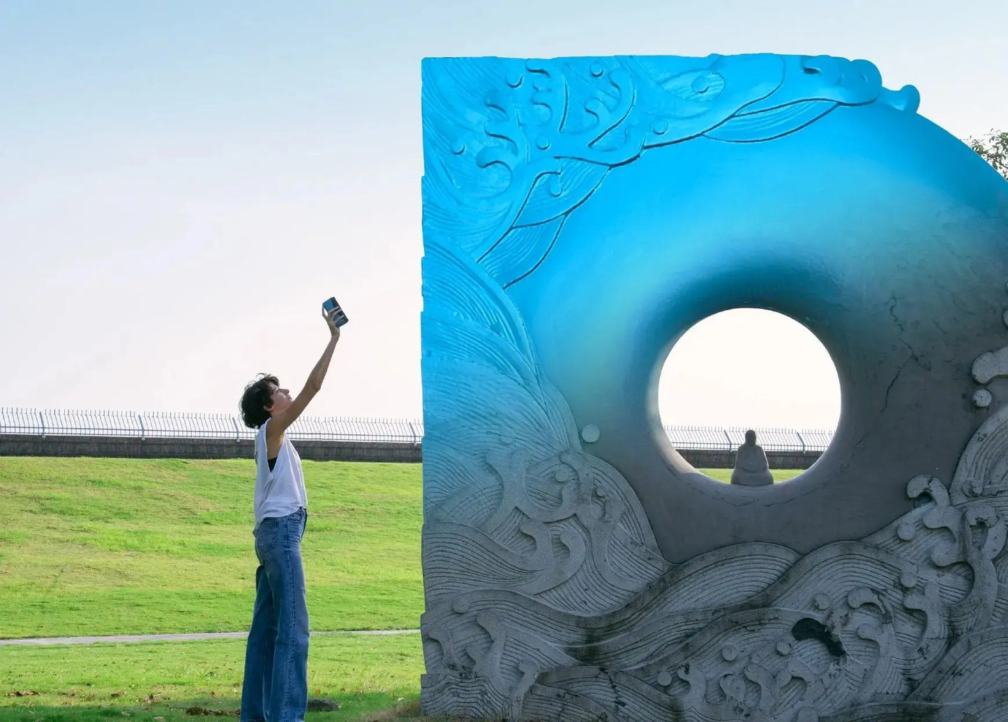 SHINING 3D Einstar 2 3D Scanner: Wireless handheld scan of large outdoor sculpture