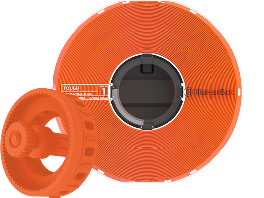 Makerbot Safety Orange Tough Filament 0.9kg for Replicator Z19